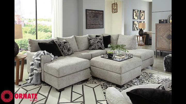 96006 Megginson Storm 2-Piece Sectional w/ Chaise by Ashley Furniture by Ornate Home