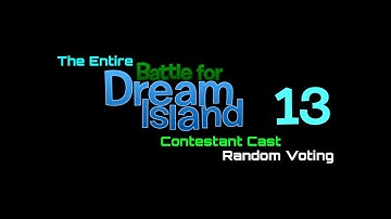 The Entire BFDI Contestant Cast Random Voting Ep. 13