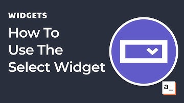 How To Use The Select Widget