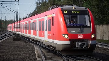 Train Sim World 4 | Hauptstrecke Rhein-Ruhr | S-Bahn EMU Introduction + Destination Duisburg | 4K