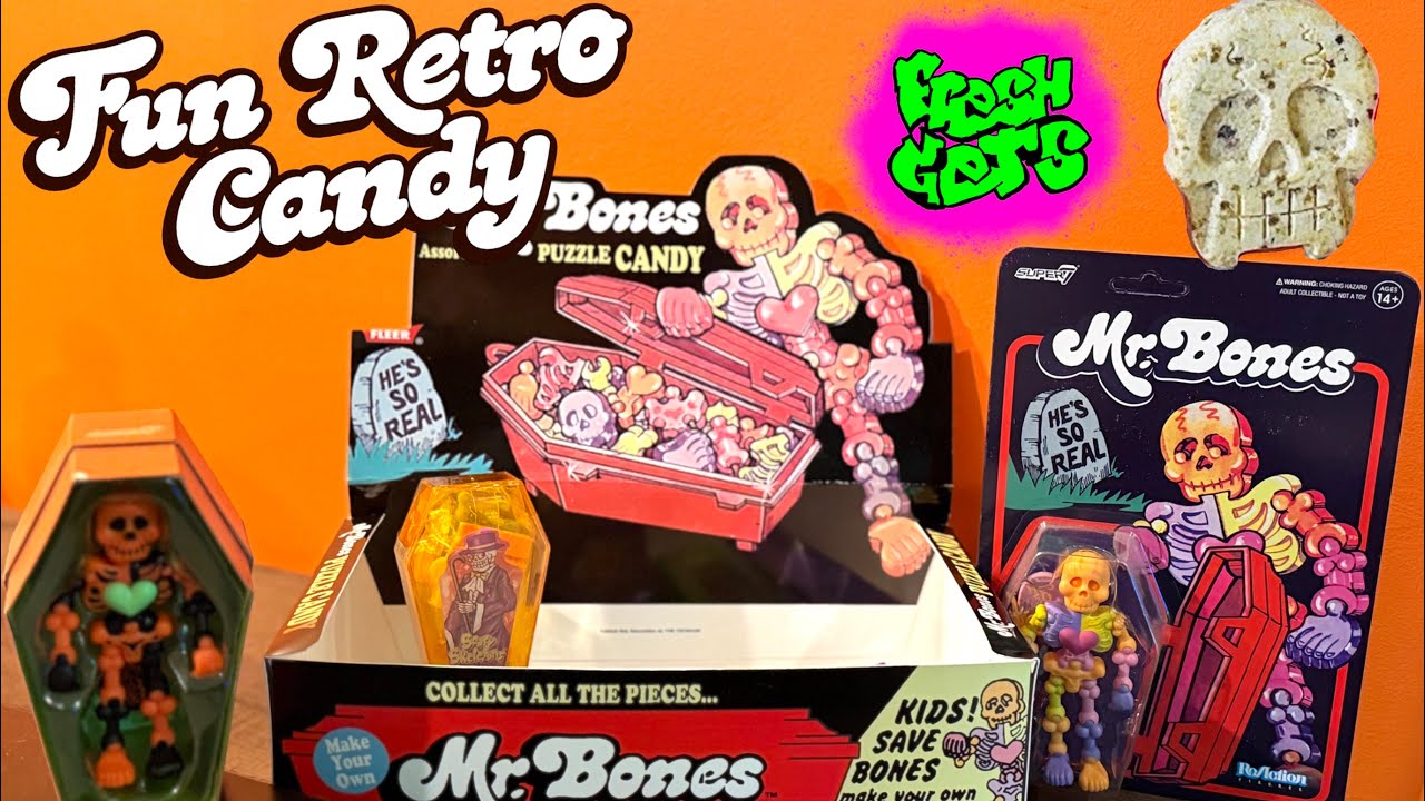 Mr. Bones Candy Replica Box & Super 7 Toys