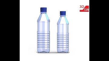 How to make a plastic bottle in SolidWorks