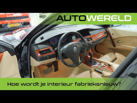 Video: Kun je de kleur van het interieur van een auto veranderen?