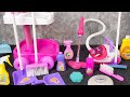 20 Minutes Satisfying with Unboxing Cute Cleaning Cart Play Toys ( 3 Set ) ASMR