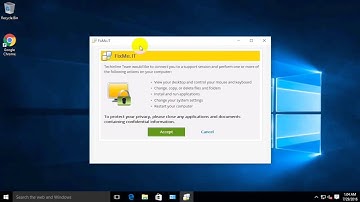 Connecting to a remote support technician with FixMe.IT