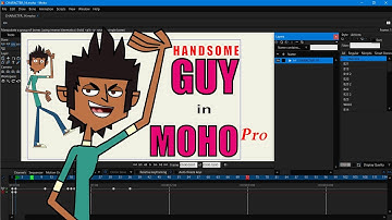 How to Create Handsome Guy | Complete Character | For Beginners in Moho Pro | Speed Tutorial 2021