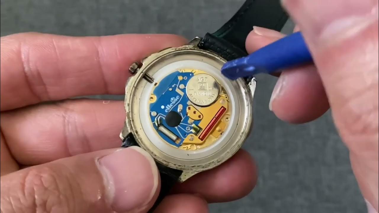 How to change watch battery watch battery replacement diy youtube