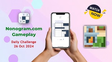 Nonogram.com Logic Puzzle Game | Daily Challenge 26 Oct 2024 #gameplay #armchairbyafireplace