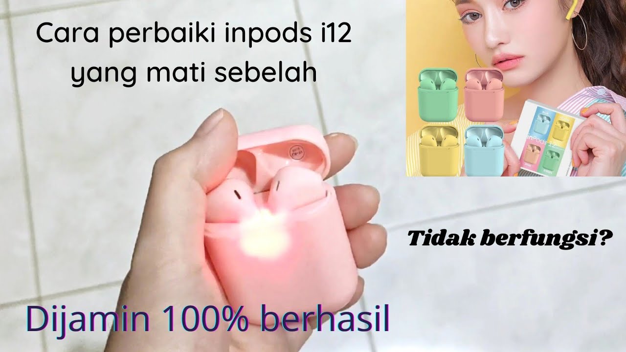 CARA PERBAIKI HEADSET BLUETOOTH YANG MATI SEBELAH DAN TIDAK BERFUNGSI
