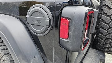 HOW TO INSTALL JEEP WRANGLER JL GAS CAP COVER