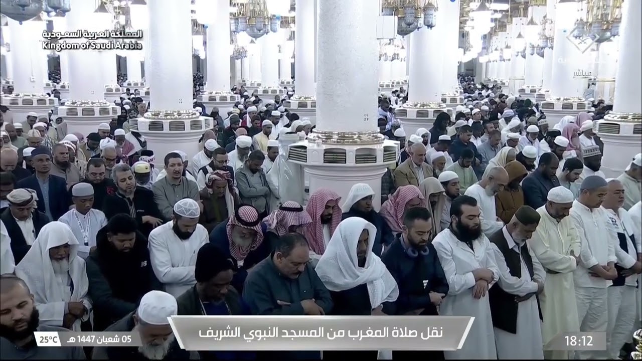 صلاة المغرب للشيخ صلاح البدير 5 شعبان 1447هـ