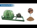 Amazing Log Shredder | Sawdust Making Machine for composting plant#hardwoodcrushermanufacturer