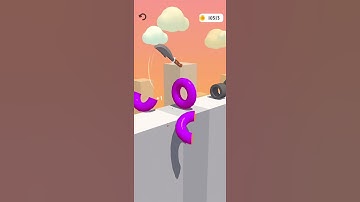 Slice it all All Levels Very Satisfying And Relaxing ASMR Slicing Gameplay for Android-ios #shorts