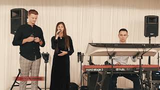 Video thumbnail of "Naomi&Adi Magda, Emanuel Pavel, Danut Manci - Cânt Lui Dumnezeu glorie | Nunta Craiova 2022"