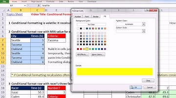 Ctrl + Shift + Enter: Excel Array Formulas 21: Conditional Formatting with Array Formulas