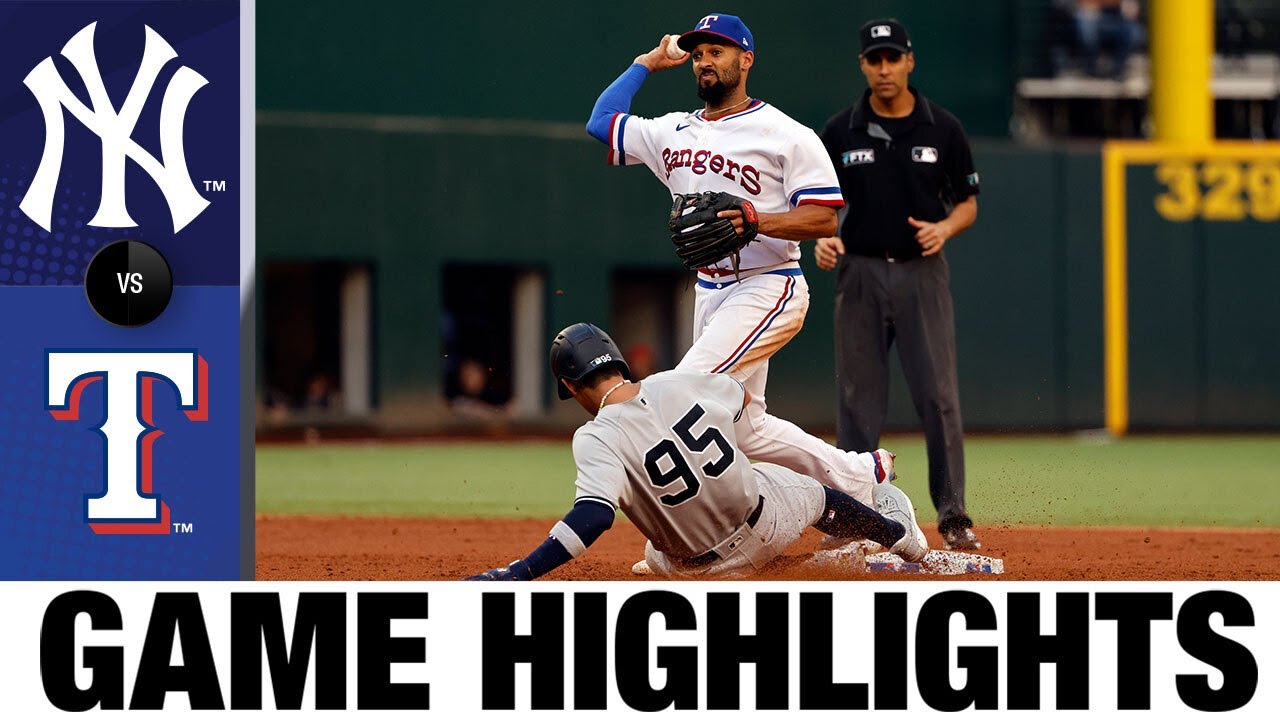  Yankees vs. Rangers Game Highlights (10/5/22) | MLB Highlights
