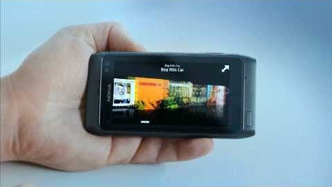 Nokia N8 Music Player Interface