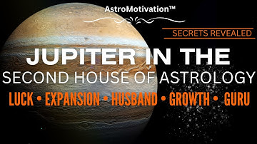 Jupiter in the 2nd House of Birth Chart | Very Blessed in Attracting Money! #astrology #zodiac