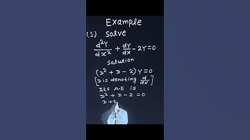 (BSGHEM) Linear differential equations