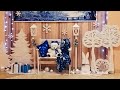 DIY идея . Новогоднее оформление зала. Новогодний дизайн. New year decoration ideas