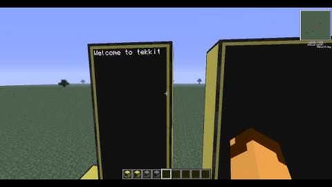 How to type something on a monitor in tekkit!