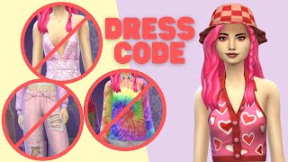 the sims 4: dress coding high school years