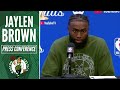 Jaylen Brown: &quot;We just have to come out and play the right way&quot; | NBA Finals Game 3 Postgame