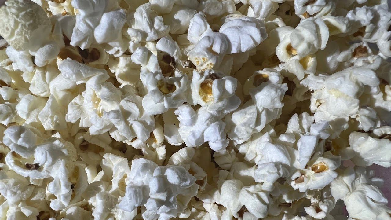 Relaxing Sound of Popcorn and Eating 