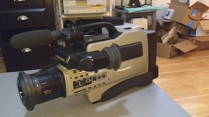 I got a vintage S-VHS ENG camcorder!