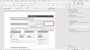Step-by-Step Guide for Restrict editing in Word Document using Rich Text Content Controls