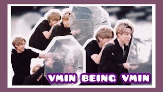 VMIN Being VMIN  BTS Taehyung and Jimin Moments
