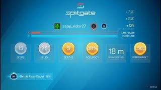 Splitgate 25 kill