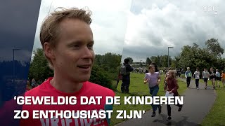 Leerlingen Aquamarijnschool lopen rondjes voor Beatrix Kinderziekenhuis