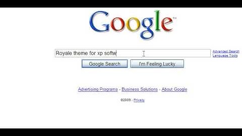 How to install the Royale theme