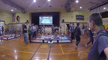 Vex Turning Point Qualification Match 8 Trinity Lutheran Robotics 12/8/18