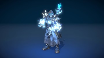 Skeleton Mage Animations Showcase DefaultRP
