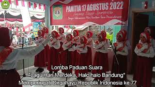Lomba Paduan Suara Lagu Hari Merdeka, Halo halo Bandung