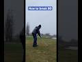 Score on par 3’s - play away from trouble to guarantee Par. Practice accuracy and shot shaping #golf