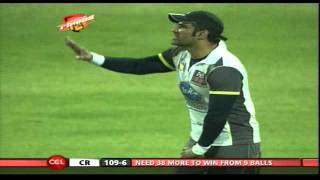 CCL 2 Mumbai Heroes Vs Chennai Rhinos Inngs2 Over 19