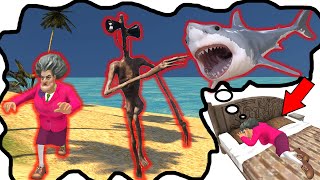 Siren Head , Piggy , Scary Teacher 3D,  ice scream rod , Baldi , ...- funny Parody animation Part 12