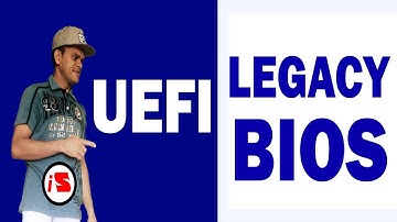 COMO DESABILITAR UEFI PARA LEGACY BIOS