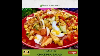 Super Healthy Chickpea Salad I Delicious Chickpea Salad Recipe I  I Easy way To Make Fresh Salad