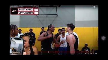 Kenny Chao Reacting To MK Getting Punched !!!! Crazy