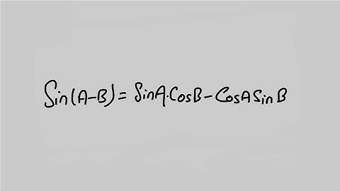 Prove Sin(A-B)=SinA.CosB-CosA SinB by vector method.