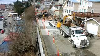 Construction Time Lapse - Water Street Trestle #2, Camera 2