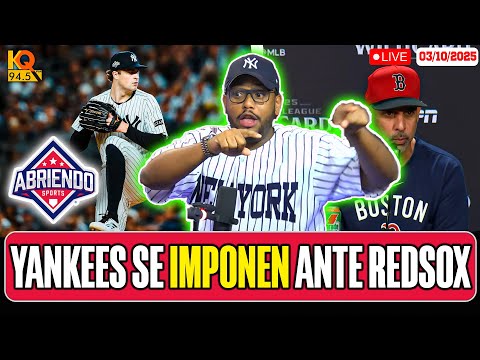 🔴EN VIVO: NY YANKEES SE IMPONEN ANTE BOSTON RED SOX Y AVANZAN A SERIE DIVISIONAL🔥