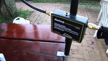 Elecraft KX3 and AlexLoop Walkham Station