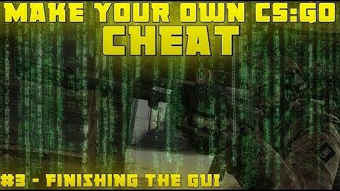 How to make your own cheat #3 Finishing the GUI