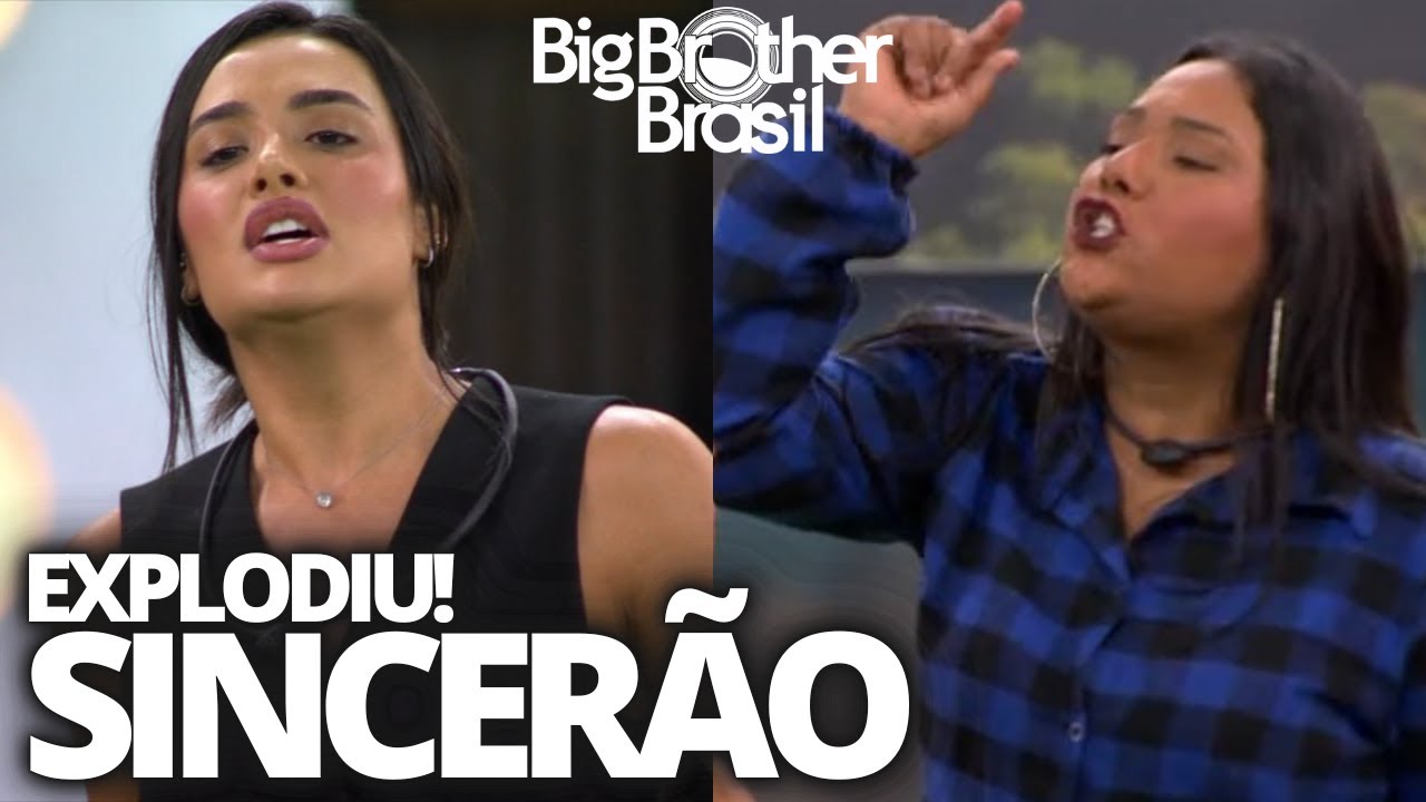 🔴 BBB 26: SINCERÃO EXPLODE MUITO; CHAIANY e JORDANA BRIGAM FEIO; SAMIRA DETONA SOLANGE