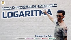 Bimbel Tridaya Online - Matematika Kelas 10 - Logaritma - Durasi: 37.21. 